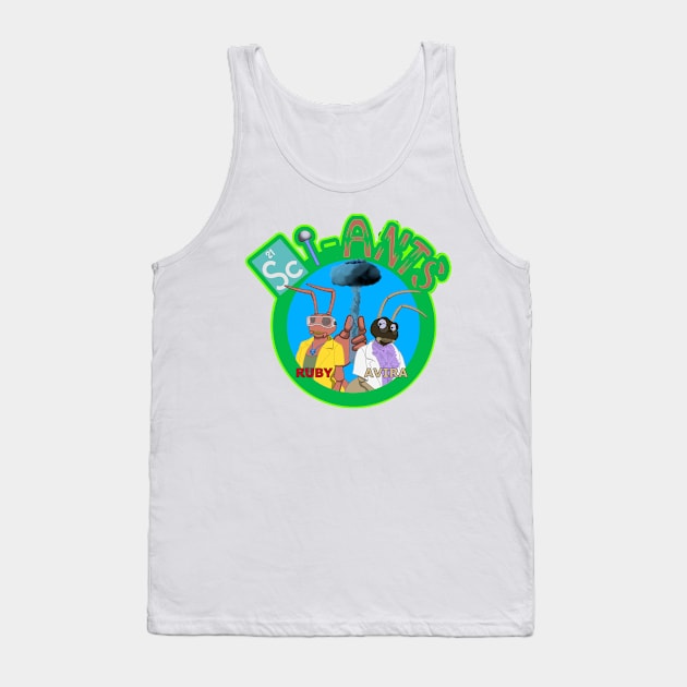 Sci-ANTS Tank Top by MVandesigns